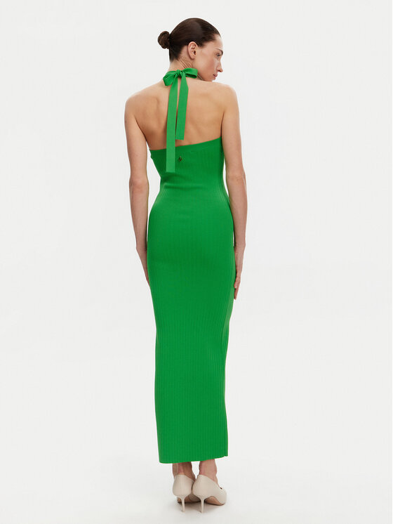 Silvian Heach Silvian Heach Rochie tricotată GPP25028VE Verde Regular Fit