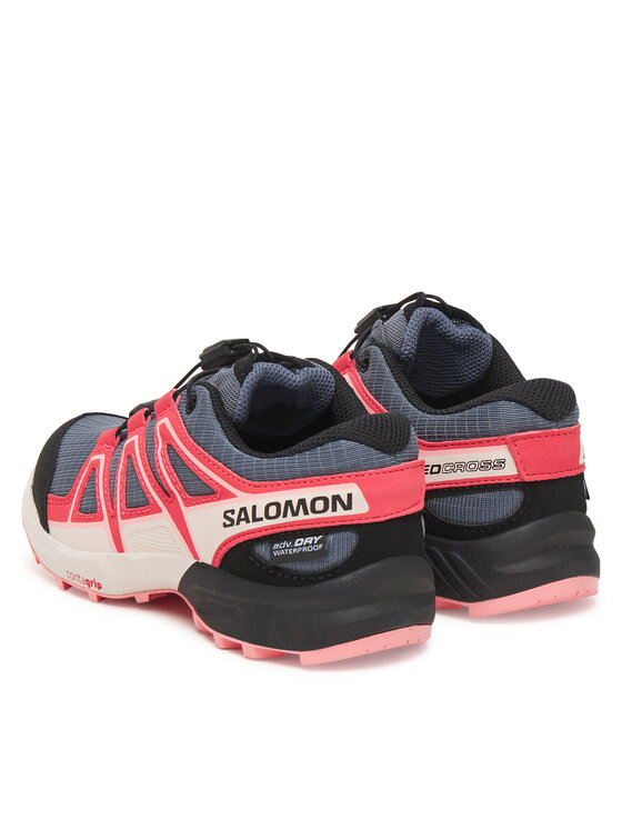 Salomon Salomon Tekaški čevlji Speedcross Waterproof L47856600 Siva