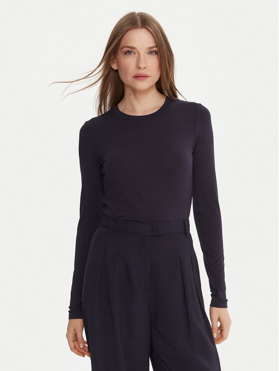 Weekend Max Mara Weekend Max Mara Blúz Multie 2525946012 Sötétkék Slim Fit