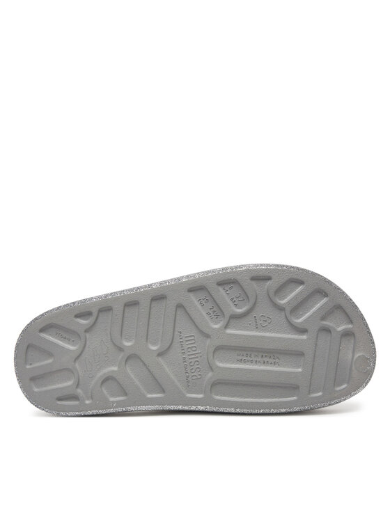 Melissa Melissa Pantoletten Free Platform Slide 36126 Grau