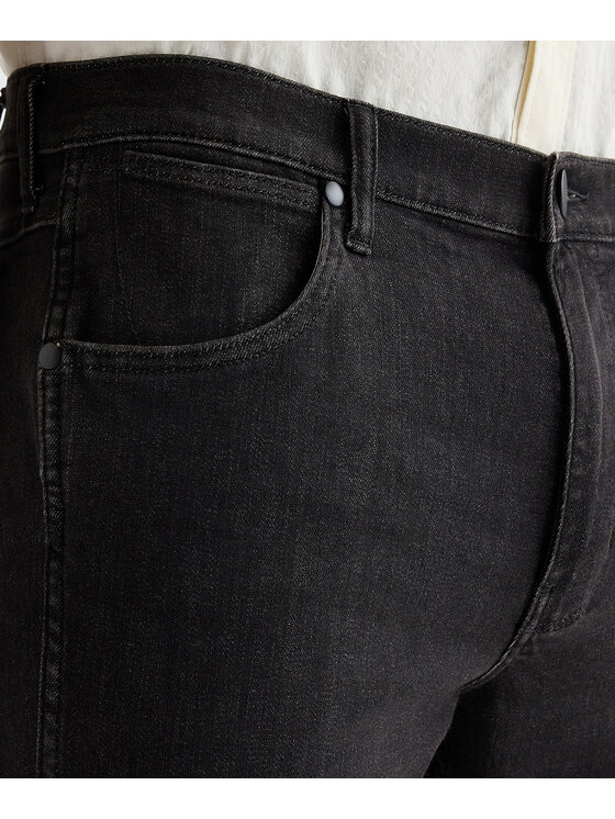 Wrangler Wrangler Jeansy 112377762 Czarny Regular Fit