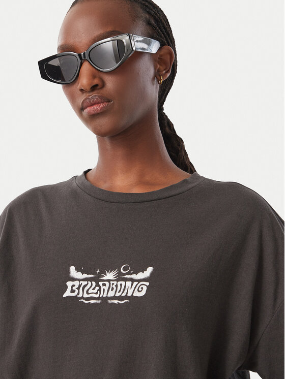 Billabong Billabong Тишърт EBJZT00638 Тъмносив Oversize