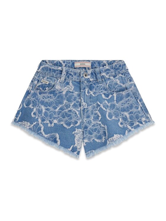 Guess Kids Guess Kids Spodnie materiałowe 181655 Niebieski Regular Fit