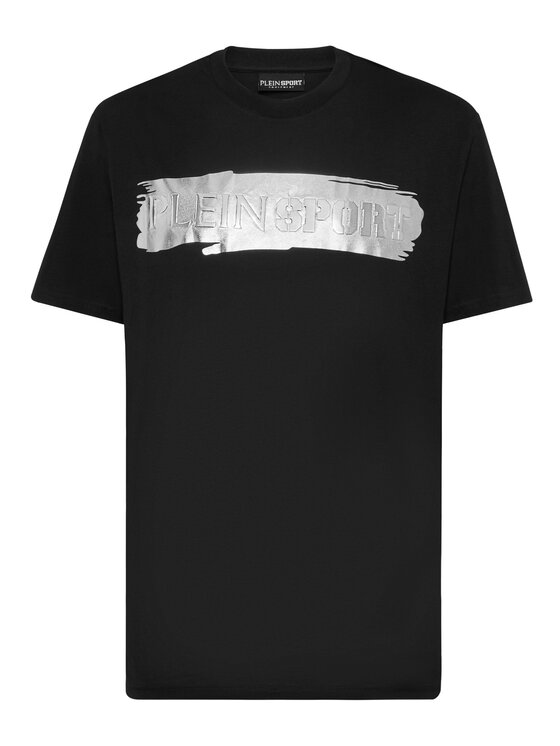 Plein Sport Plein Sport T-Shirt 18771 Czarny Regular Fit