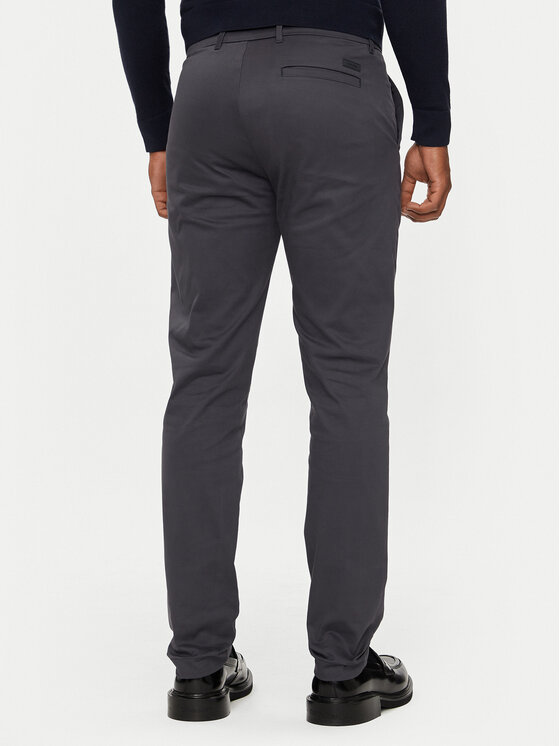 Calvin Klein Calvin Klein Pantaloni chino K10K113429 Grigio Slim Fit