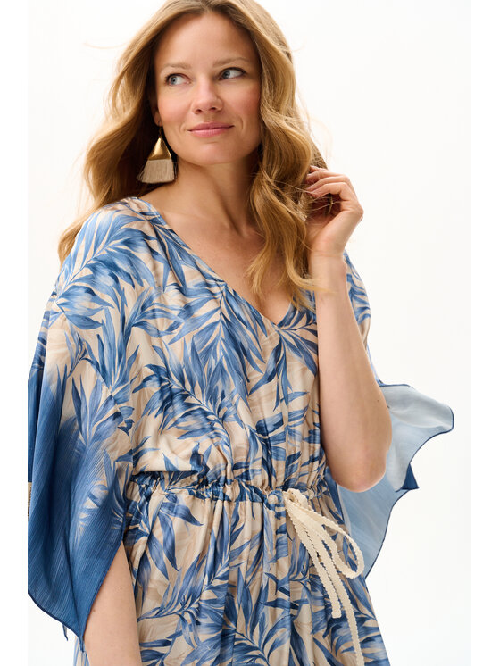 blue shadow blue shadow Sukienka codzienna Kanoi Niebieski Regular Fit