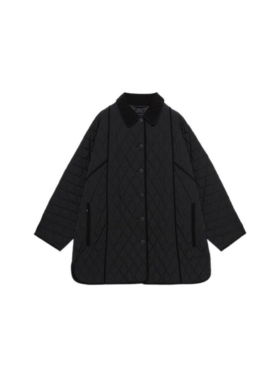 Trussardi Trussardi Giubbotto piumino F3306000004N033 Nero A-Line Fit