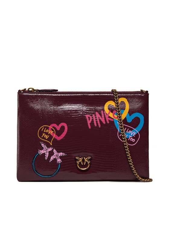 PINKO Pinko Сумка Flat Classic Street Art Love AL 22-23 PLTT 1P22Y1 A043 Фіолетовий