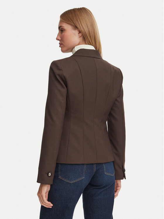 Marella Marella Сако Rive 2623046101 Тъмнокафяв Regular Fit