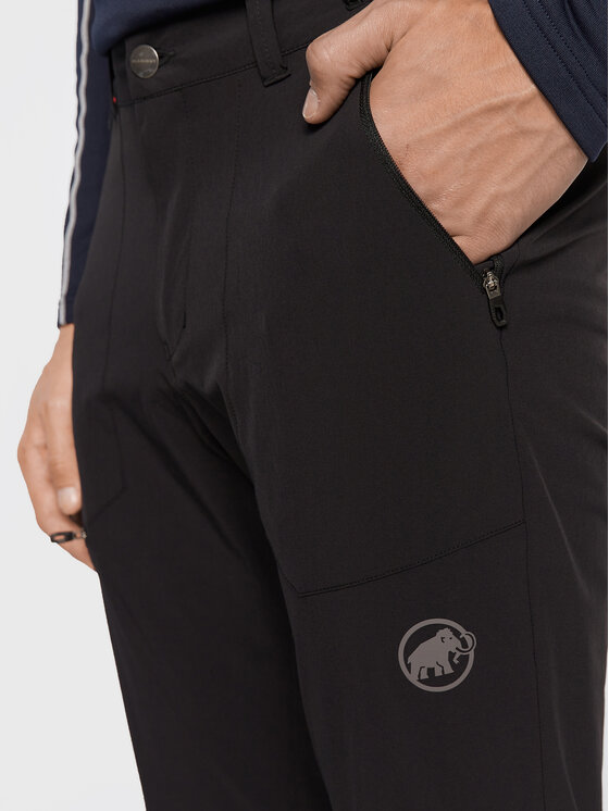 Mammut Mammut Штани outdoor Runbold 1022-01670-0001-50-10 Чорний Athletic Fit