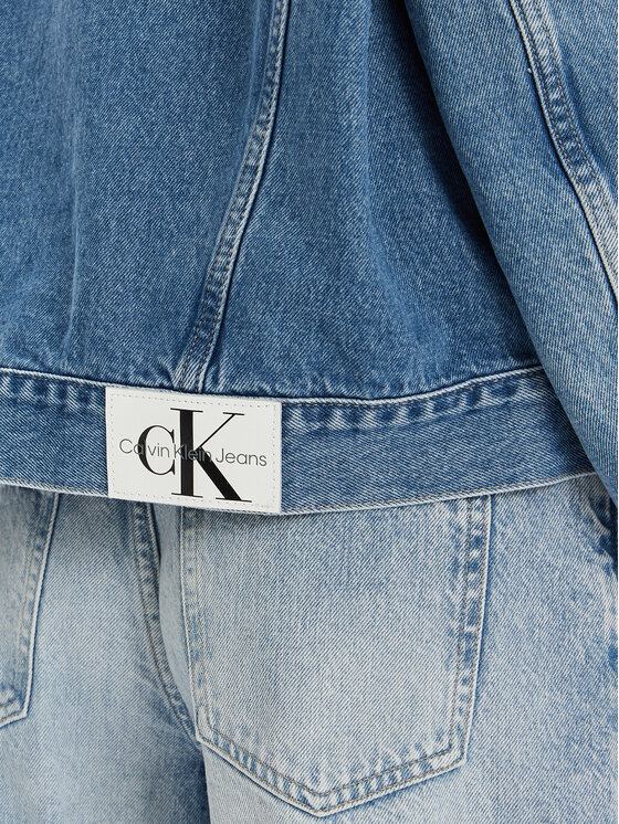 Calvin Klein Jeans Calvin Klein Jeans Jeansjacke J20J222787 Blau Boxy Fit