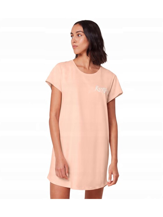 Triumph Triumph Koszula nocna Nightdresses NDK Pomarańczowy Regular Fit
