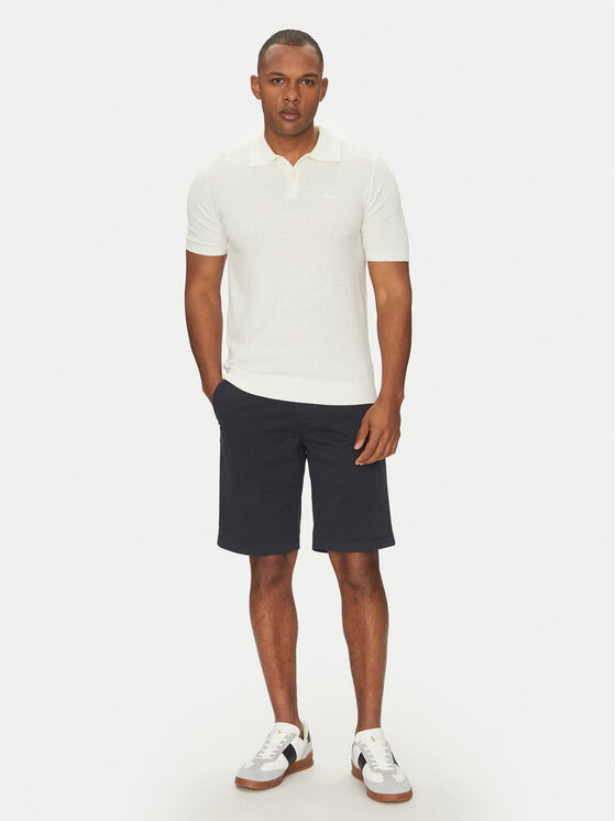 Marc O'Polo Marc O'Polo Auduma šorti M23 0384 15000 Tumši zils Regular Fit