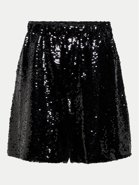 ONLY ONLY Pantalon scurți din material Solfi 15328928 Negru Regular Fit