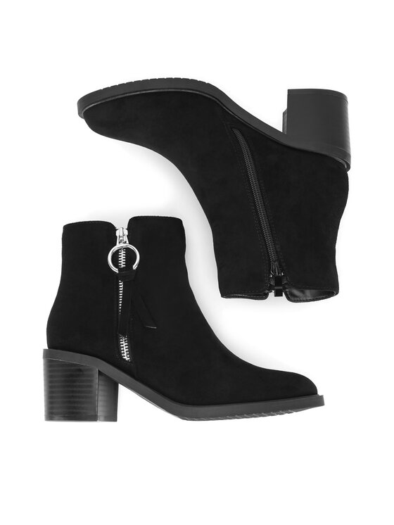 Clara Barson Clara Barson Polokozačky LS5276-02A Černá