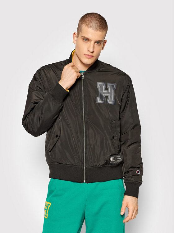 Champion Champion Bomber striukė Unisex STRANGER THINGS Hawkins 217754 Geltona Regular Fit