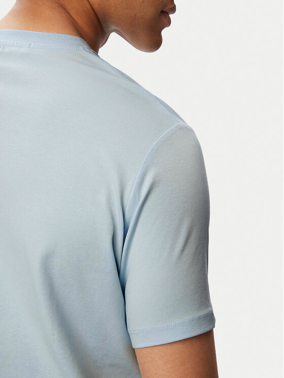 KARL LAGERFELD KARL LAGERFELD Tricou 755781 563235 Albastru deschis Regular Fit