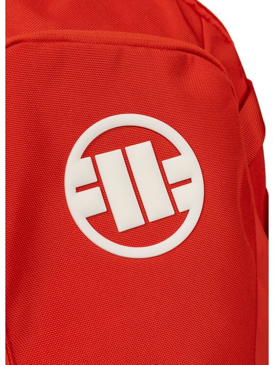 PITBULL PITBULL Plecak ATHLETIC LOGO Czerwony
