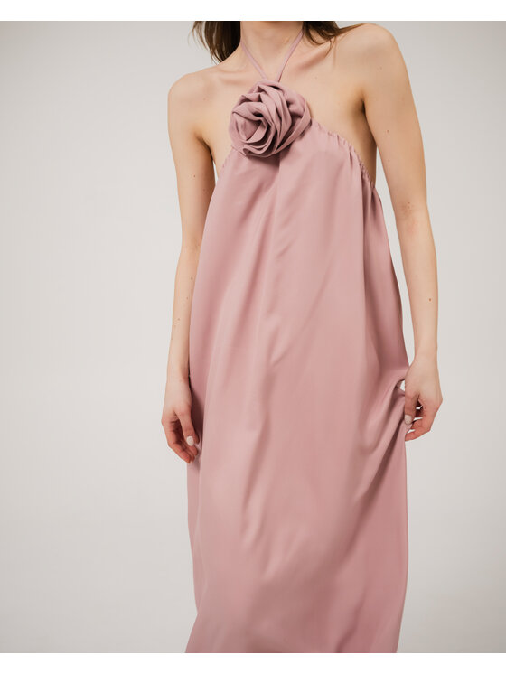ROSE AVENUE ROSE AVENUE Sukienka koktajlowa NATALIE Różowy Regular Fit