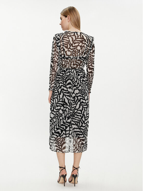 Morgan Morgan Rochie tip cămașă 241-RURRY.F Negru Regular Fit