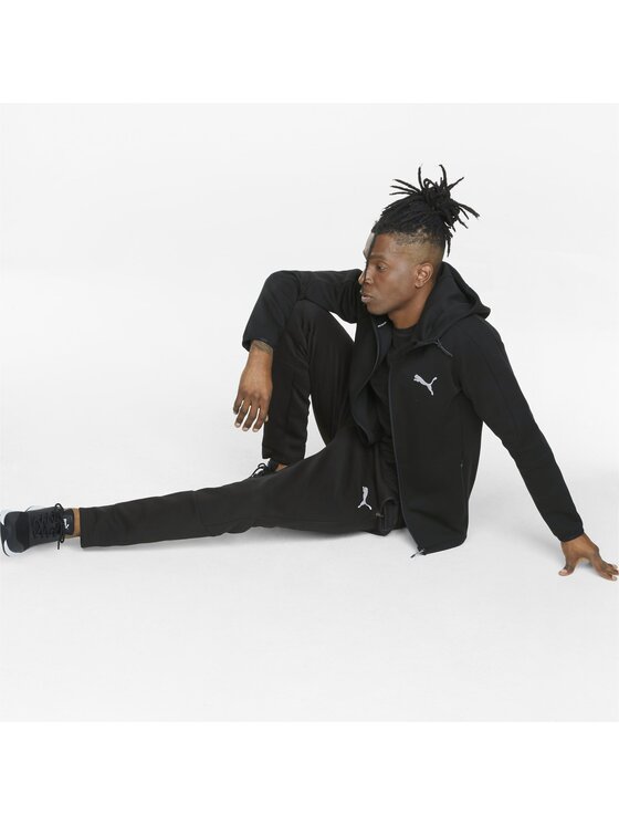 Puma Puma Bluza 589424 Czarny Regular Fit