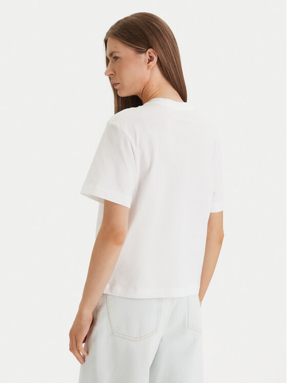 Calvin Klein Jeans Calvin Klein Jeans Tricou LV047F801G Alb Boxy Fit
