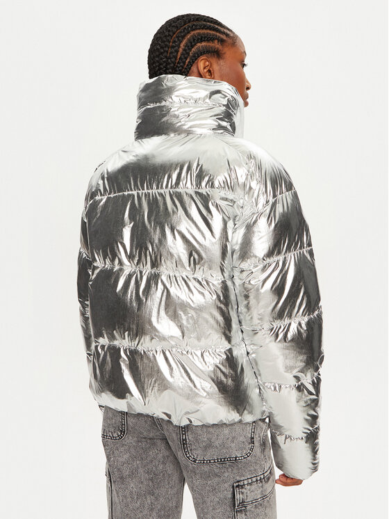 Frieda & Freddies Frieda & Freddies Übergangsjacke 3743 Silberfarben Regular Fit