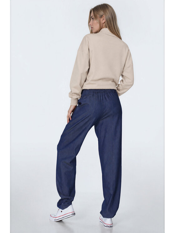 NIFE NIFE Bavlnené nohavice SD166 Loose Fit