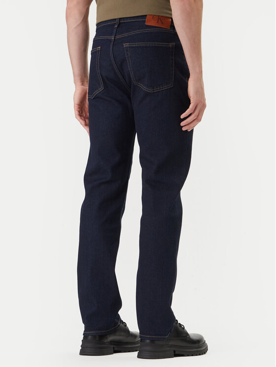 Calvin Klein Jeans Calvin Klein Jeans Džinsai LV04RF946G Tamsiai mėlyna Straight Fit