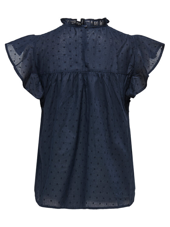 ONLY ONLY Blusa Katti 15337637 Blu scuro Regular Fit