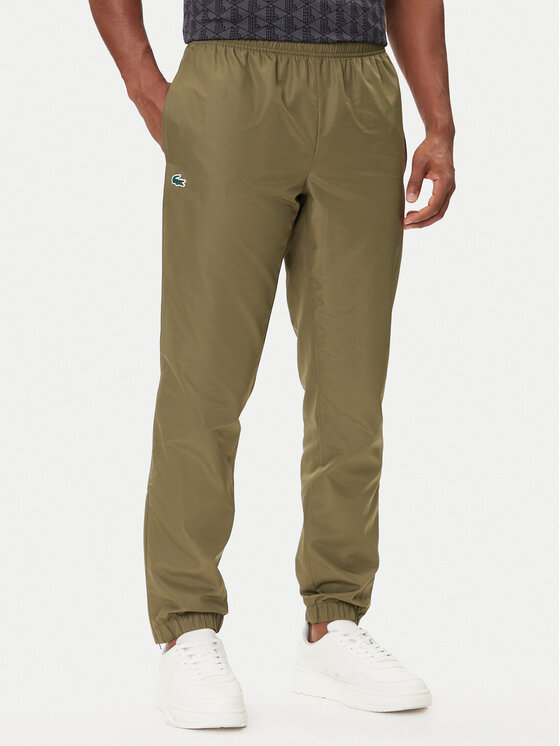Lacoste Lacoste Спортивний костюм WH2661 Хакі Regular Fit