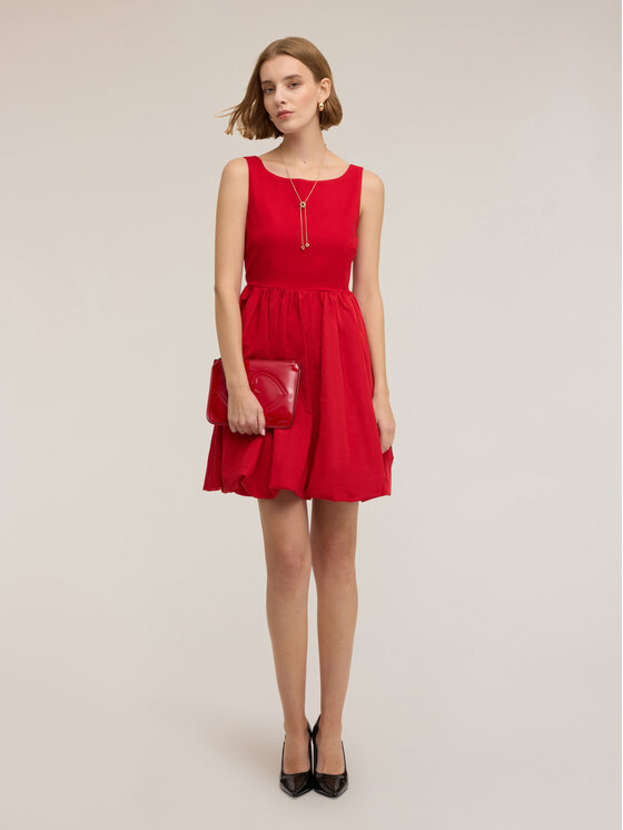 Motivi Motivi Vestito da giorno 7039Q003449N016 Rosso Flared Fit