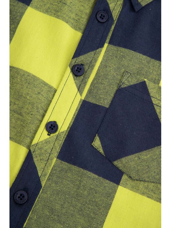 Coccodrillo Coccodrillo Košile ZC5136101SBJ-012 Zelená Regular Fit