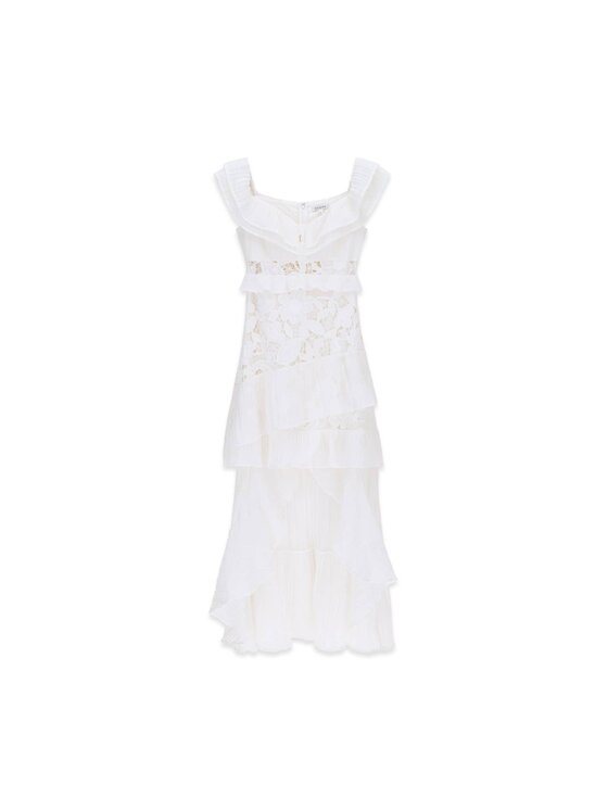 Guess Guess Každodenní šaty 183832 Bílá Classic Fit