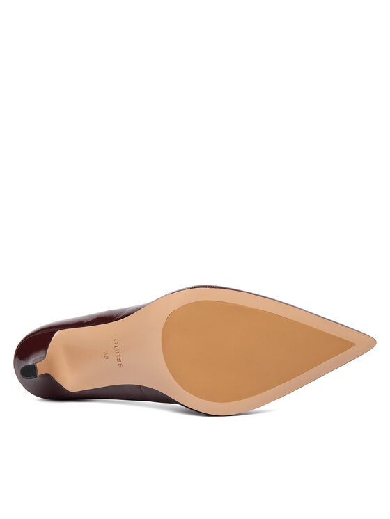 Guess Guess Szpilki FLFPRN LEP08 Bordowy