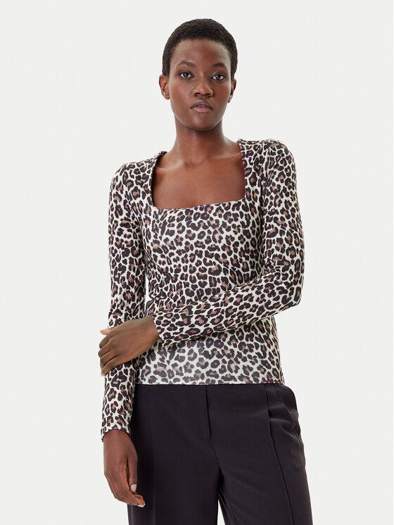 Vero Moda Vero Moda Majica Million 10334613 Bež Regular Fit