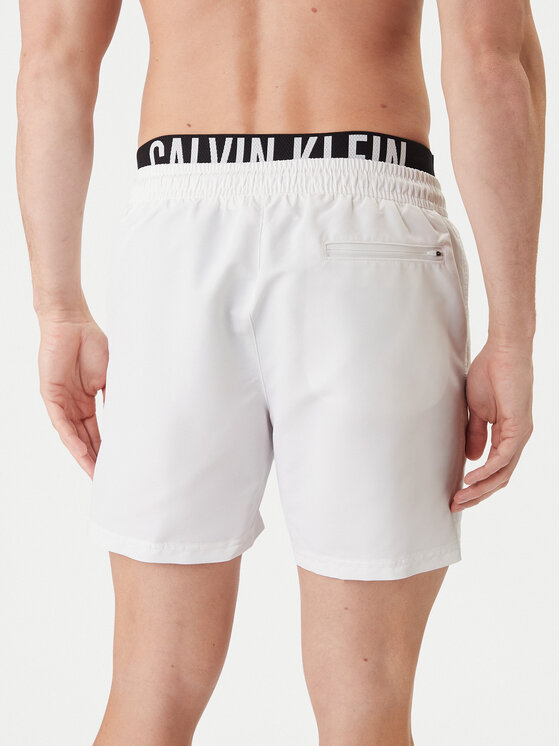 Calvin Klein Swimwear Calvin Klein Swimwear Úszónadrág LV00N61015 Fehér Regular Fit