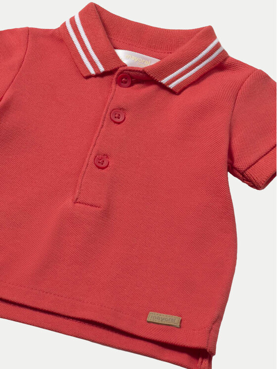 Mayoral Mayoral Polo majica 190 Rdeča Regular Fit