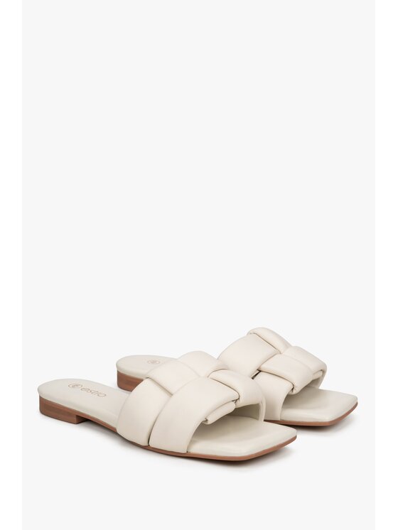 Estro Estro Παντόφλες ER00114723 Μπεζ