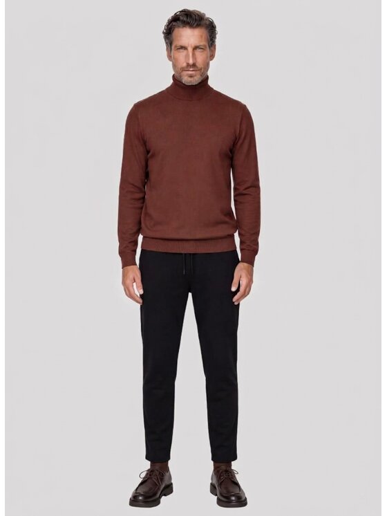 Pako Lorente Pako Lorente Sweter P26WN-2X-016 Miedziany Classic Fit