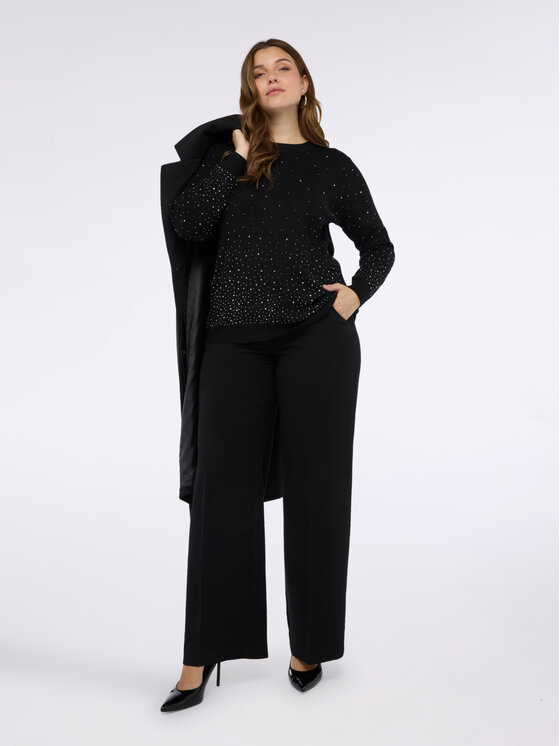 Fiorella Rubino Fiorella Rubino Maglione M445L008332N033 Nero Regular Fit