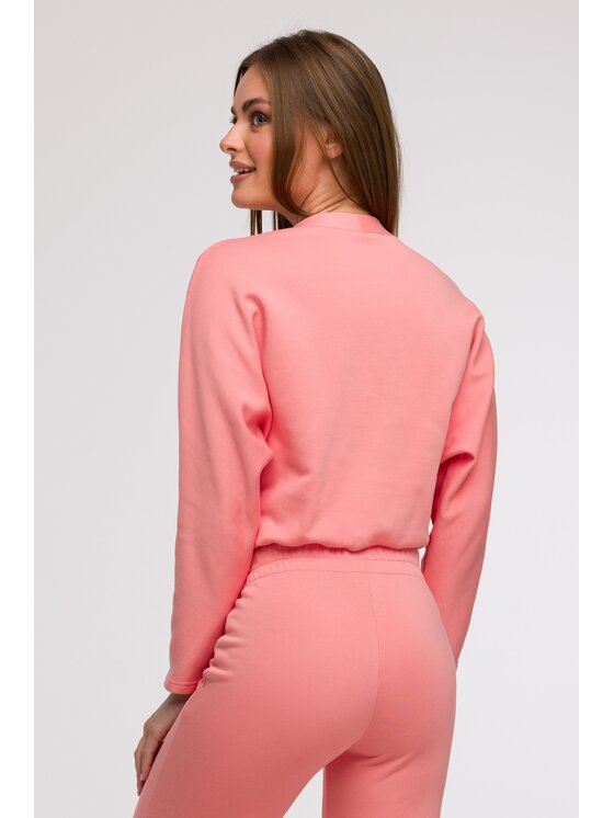 BeWear BeWear Bluza B292 Różowy Comfortable Fit