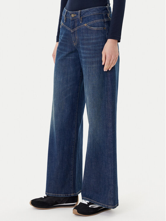 Guess Jeans Guess Jeans Džinsai W5BA2Y D0026 Tamsiai mėlyna Regular Fit