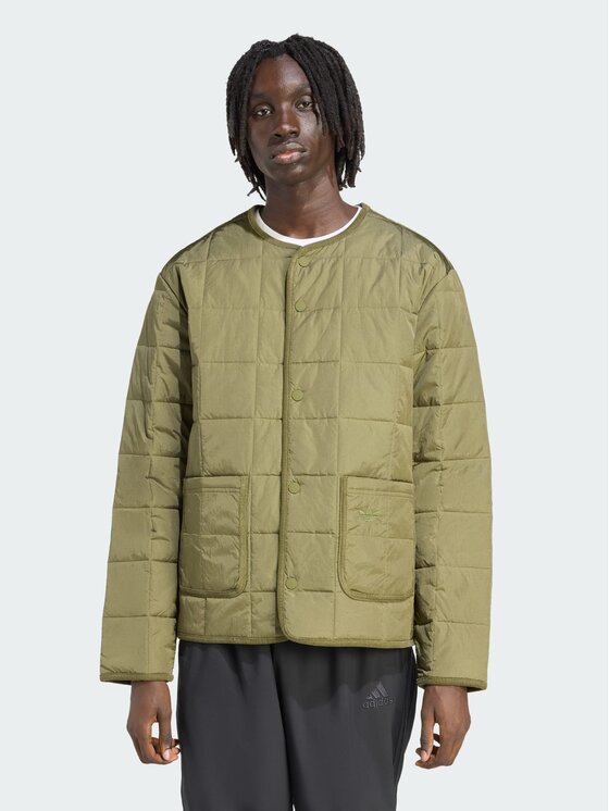 adidas adidas Kurtka puchowa 153281 Zielony Regular Fit