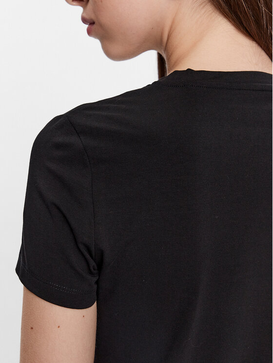 Guess Guess T-shirt W3YI38 J1314 Nero Slim Fit