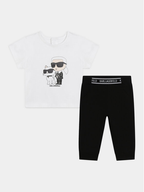 Completo T-shirt e leggings Karl Lagerfeld Kids