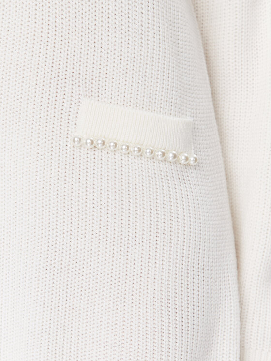 Liu Jo Liu Jo Трикотажна сукня MF3076 MA51I Білий Relaxed Fit