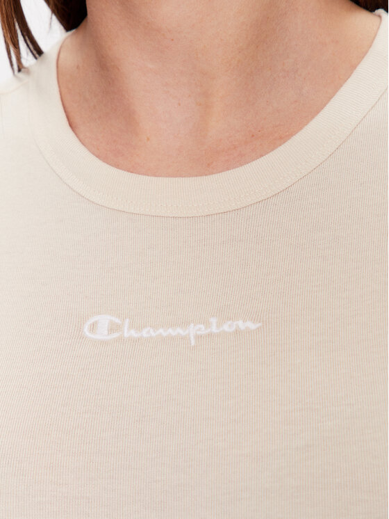 Champion Champion T-shirt 116345 Bež Regular Fit