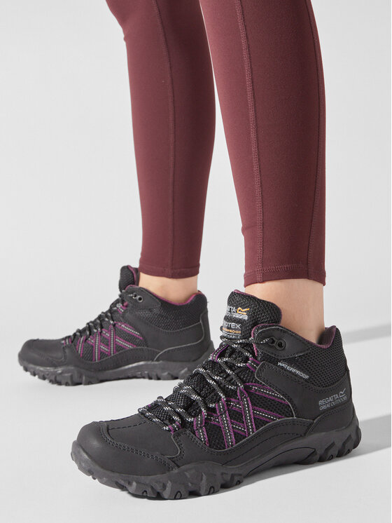 Regatta Regatta Παπούτσια πεζοπορίας Lady Edgepoint Mid Wp RWF622 Μαύρο