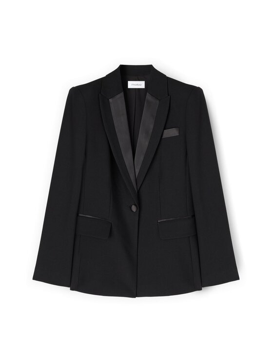 Motivi Motivi Giacca da abito Q117Q001156N033 Nero Slim Fit